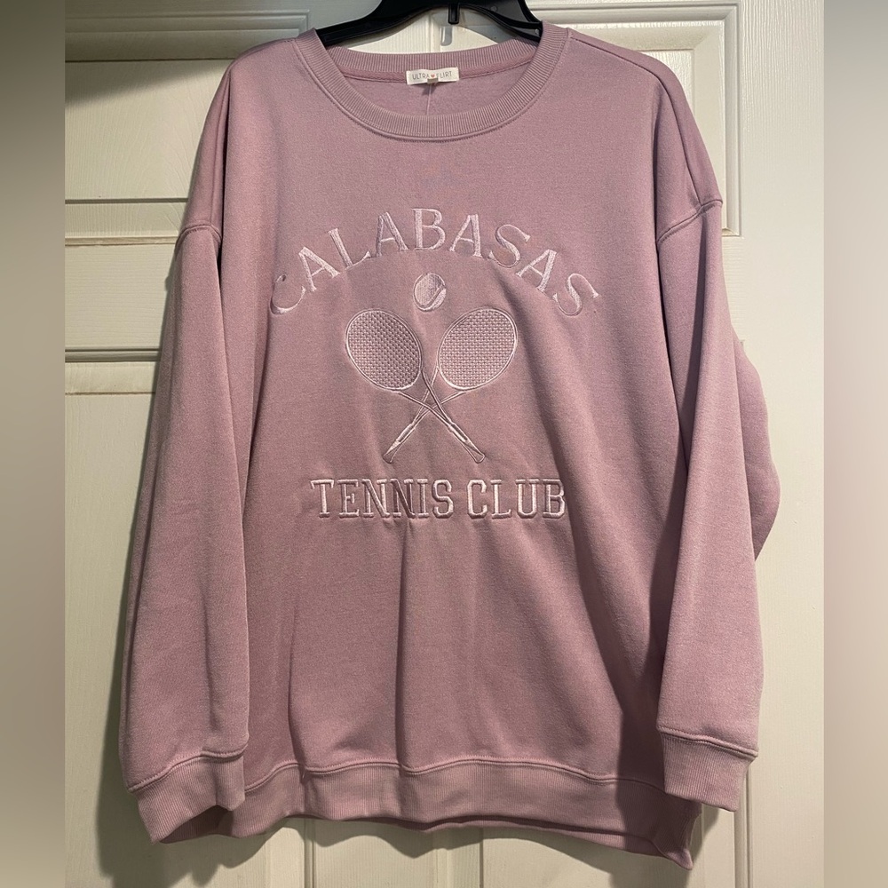 Calabasas Tennis Club sweatshirt XL NEW